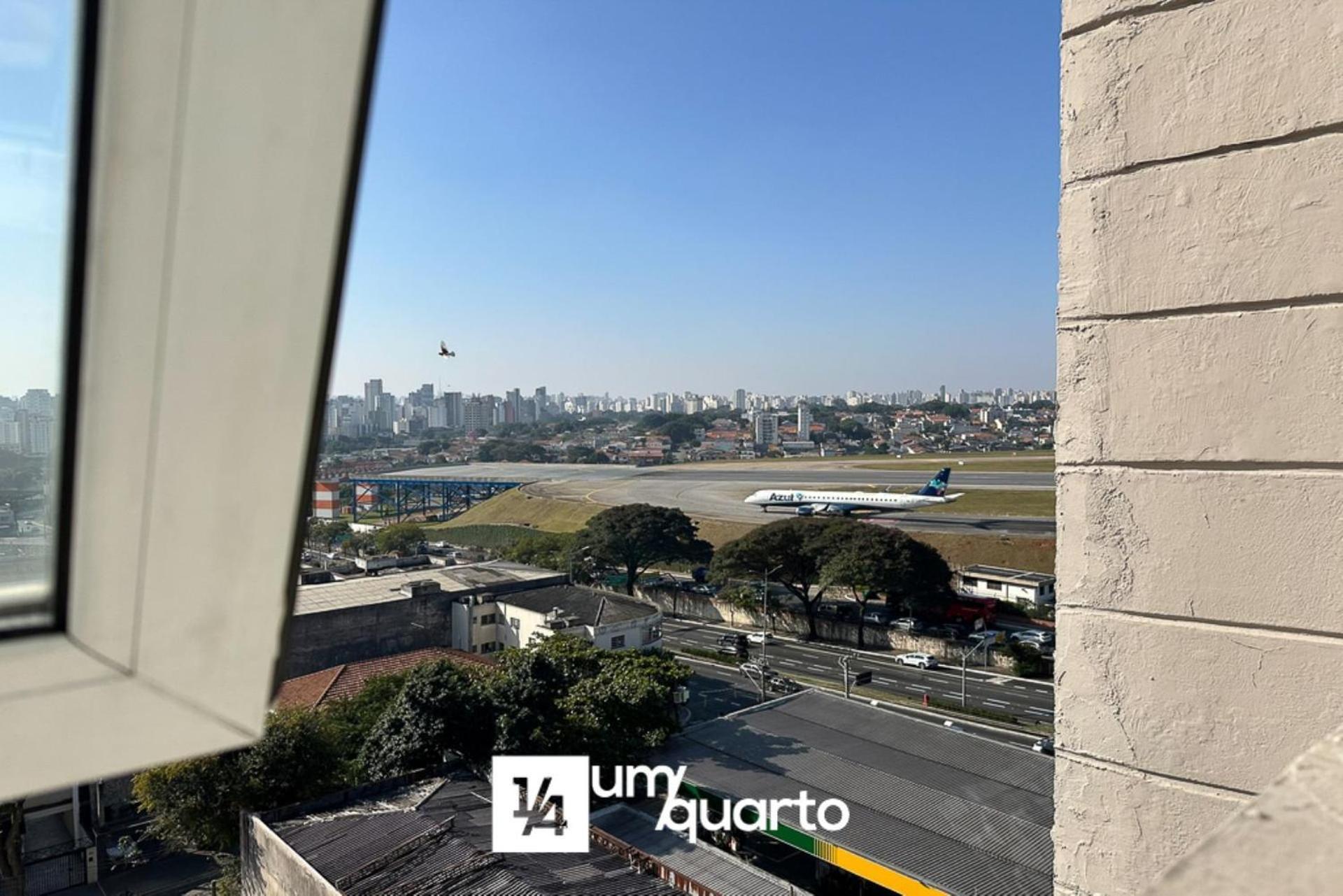 サンパウロEdificio Congonhas Aeroportoアパートメント エクステリア 写真
